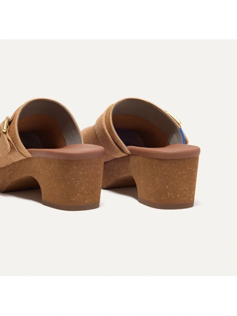 Rothy's The Classic Buckle Clog - Butternut women's Size 10 - Picture 2 of 8